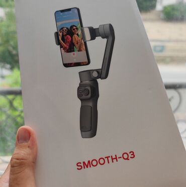 telefon tənzimləyici: Zhiyun Smooth Q3 gimbal, stabilizator. Yaxşı vəziyyətdədir, çox az