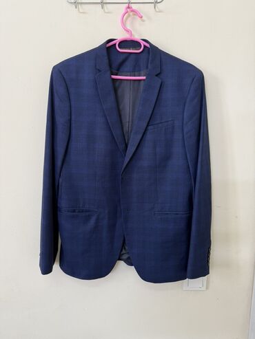 женская одежда бишкек: Мужской костюм, 6XL (EU 52), Zara, Новый, цвет - Синий