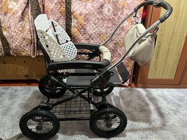 Коляски: Коляска, цвет - Коричневый, Б/у — 8