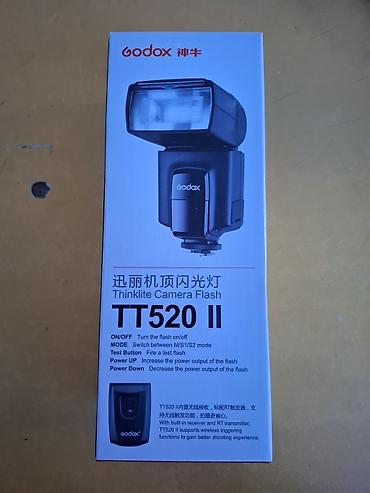 cf card: Продаю вспышку godox TT520II. Вспышка новая, никогда не — 1