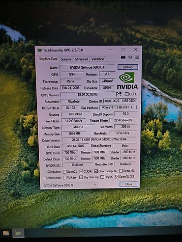 macbook pro 2021: Videokart NVidia GeForce GTX 960, < 4 GB, İşlənmiş — 7