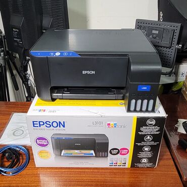 краска для принтера epson: Принтер 4х цветный EPSON L3101 в отличном состоянии, все краски