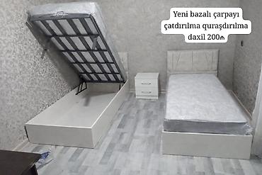 kravat sumqayit: Yeni bazalı çarpayı **çatdırılma quraşdırılma daxil 200₼**.Matrası — 1