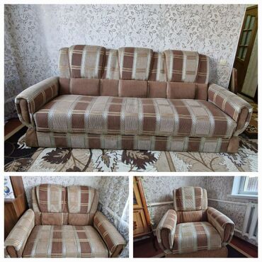 куплю стол и стулья: Раскладной диван, Б/у, Тройка