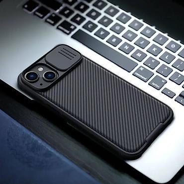 Maske i futrole za telefone: Maska Nillkin CamShield Pro za iPhone 14 6.1 crna. Uz brzu dostavu i — 9