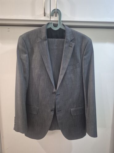 Kostyumlar: Kostyum, Demisezon, 5XL (EU 50), rəng - Boz