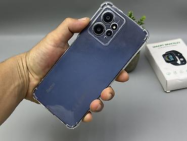 ai box: Redmi, Redmi Note 12, Б/у, 128 ГБ, цвет - Синий, 2 SIM — 8