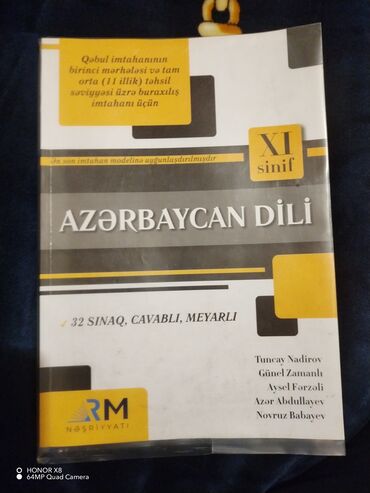 azerbaycan dili test toplusu 2023 pdf: Azərbaycan dili RM kitabıdır cavablari da var arxasında