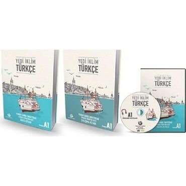 Книги и журналы: Продаю комплект книги Yedi iklim Türkçe