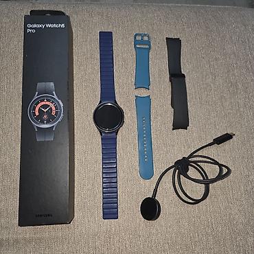 Samsung Galaxy Watch5 Pro Состояние отличное. Комплект: - Умные часы