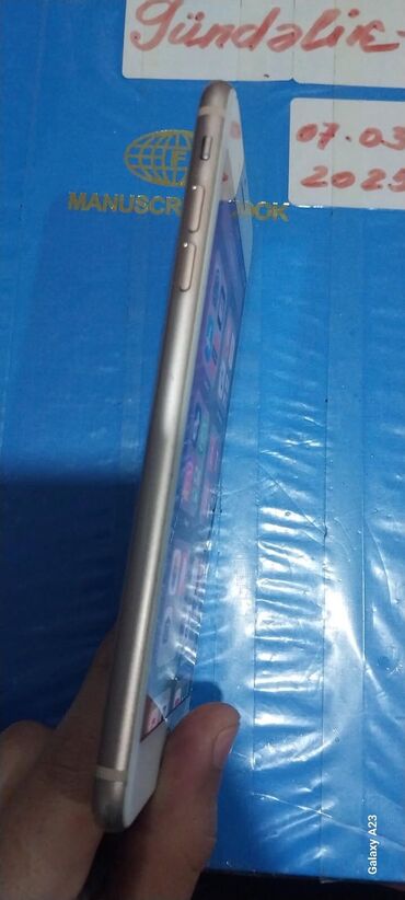 Apple iPhone: İphone 8 plus gold 64gb yaddaş, ekran pil kamera hərşeyi zavoddu — 4