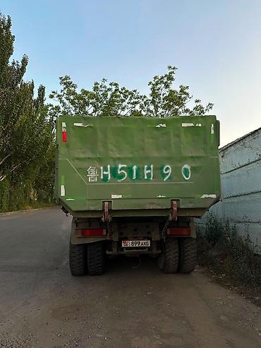 гигант сомосвал: Самосвал HOWO (CNHTC/Sinotruk), зеленый. - Кузов-самосвал с задней — 2