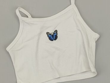 czarny tank top: Топ, Shein, 12 р., 146-152 см, стан - Хороший