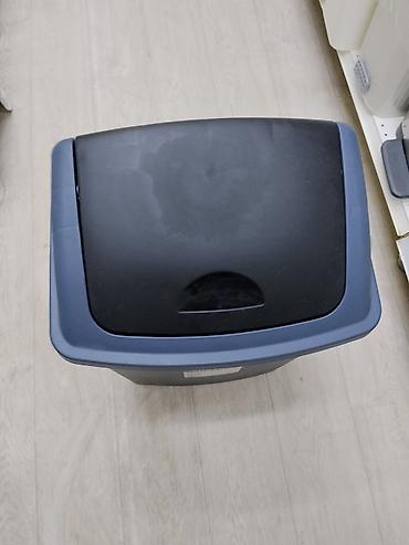 уличная урна цена: Мусорное ведро DUSTBIN, объем 50 л. - Тип: напольное ведро для мусора — 3
