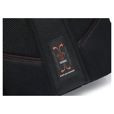 Futrole i torbe za laptopove: Ruksak za laptop sa ojačanom prednjom pločom - Moderan crni dizajn sa — 6