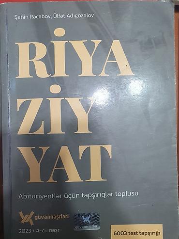 Məhsul: “Riyaziyyat – Abituriyentlər üçün tapşırıqlar toplusu” lalafo.az -da Məhsul: “Riyaziyyat – Abituriyentlər üçün tapşırıqlar toplusu”