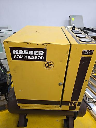 380: Винтовой компрессор KAESER SX 6 - 10 бар Производительность, л/мин - — 4