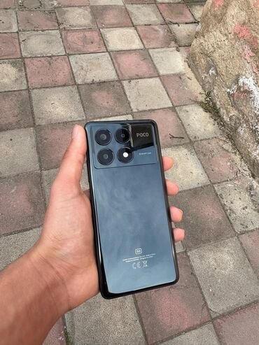 Poco: Poco X6 Pro 5G, 512 GB, rəng - Qara, Zəmanət, Sensor, Barmaq izi