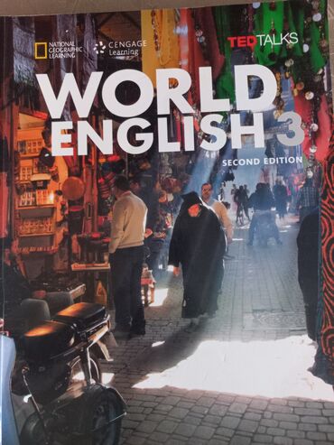 ingilis pulu: World English 3 workbook and book
