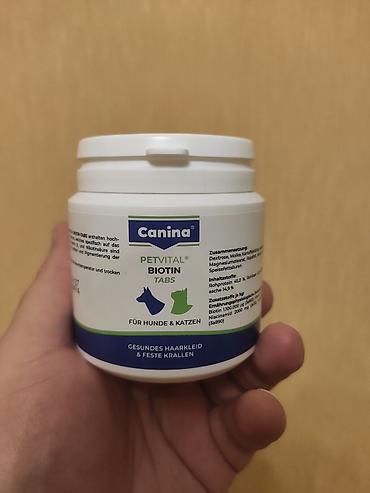 kopək: Canina PETVITAL Biotin Tabs – itlər və pişiklər üçün 1 ədədi 1 — 1