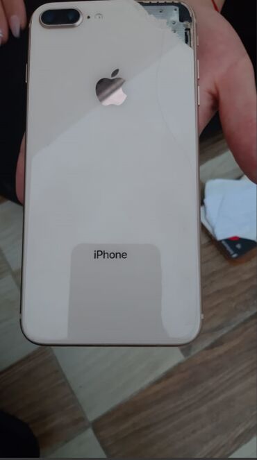 телефон fly cirrus 16: IPhone 8 Plus, 256 ГБ, Rose Gold, Битый, Отпечаток пальца