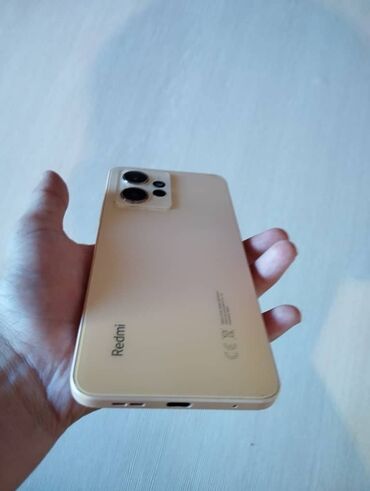 клавиатуры для телефонов: Redmi, Redmi Note 12, Б/у, 128 ГБ, цвет - Желтый, 2 SIM