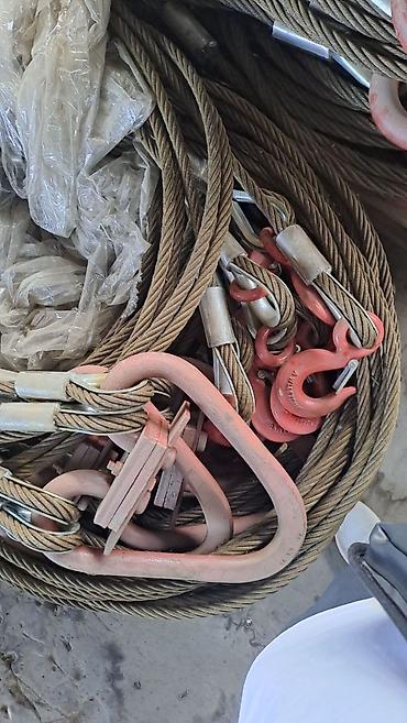 подтяжка: Трос стальной 14 мм (для манипуляторов, автокранов, эвакуаторов, строп — 9