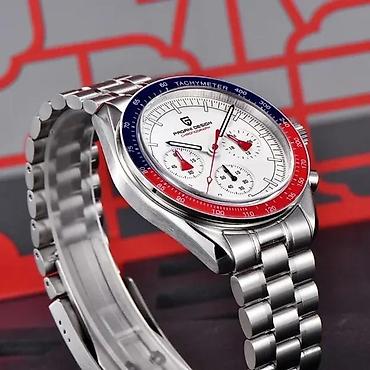 Ručni satovi: PAGANI DESIGN PD-1701 - 40mm - Pepsi - Omega Speedmaster Potpuno nov — 4