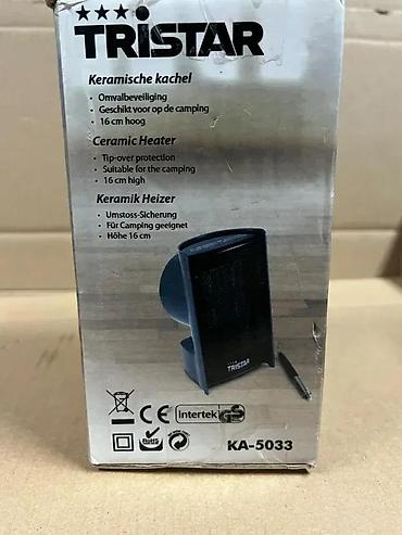 Keramičke grejalice: Keramički grejač TRISTAR KA-5033 – 500 W - Kompaktan stolni grejač sa — 5
