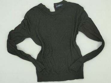 czarne dzianinowe spodnie: Zara, S (EU 36), condition - Good