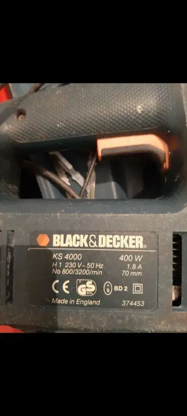 Testere: Profi ubodna testera 🔧 Brend: Black & Decker (Made in England 🇬🇧) — 5