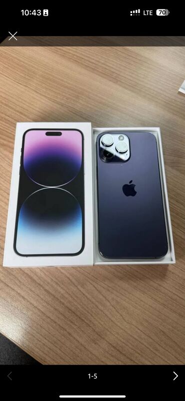 бу 15 про макс: IPhone 14 Pro Max, Б/у, 256 ГБ, Deep Purple, Защитное стекло, Чехол, Коробка, 89 %