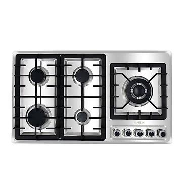 mini pec: Eurolux EU‑GH3684GSD‑90S qaz peçi Kombinə olunmuş bişirmə səthi ilə — 1