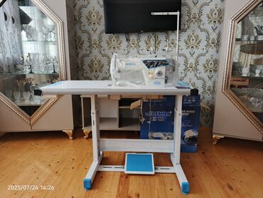 Paltaryuyan maşınlar: Tikiş maşını Juki, Yeni,Elektromexaniki, 1 saplı, Pulsuz çatdırılma