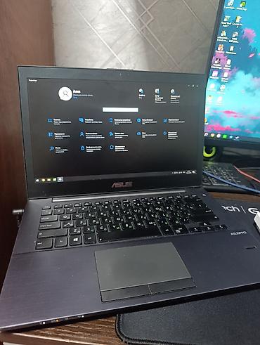 Техника жана электроника: Продаю Asus Pro. хороший . шустрый деловой ультрабук — 2