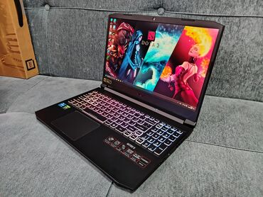 acer nitro 5: Ноутбук, Acer, 16 ГБ ОЗУ, Intel Core i5, 15.6 ", Новый, Для работы, учебы, память NVMe SSD