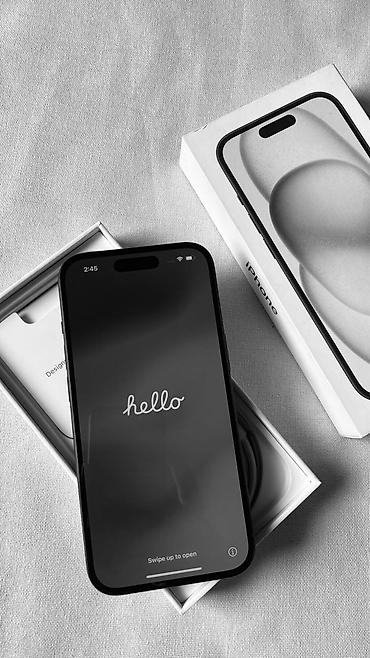 iphone 16 e4: IPhone 15, 128 GB, Qara, Face ID — 3