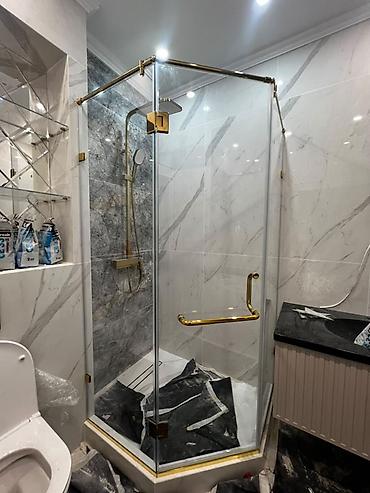 душ перегородка стеклянная: 🚿 Душевые перегородки из закалённого стекла на заказ ✔ Современный — 5