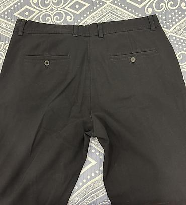 kişi şalvarı: Yarım klassik Şalvar, Zara, 2XL, rəng - Qara — 2