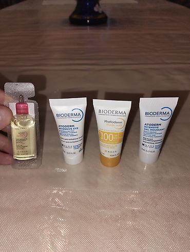 benzoxin krem qiyməti: Bioderma firmasının 4 ədəd mini ölçülü məhsulu satılır. Hamısı — 2