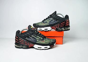 agg papuce: Nike Air Max Plus 3 “Black/Red/Olive” patike - Silueta Air Max Plus 3 — 1