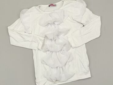 bluzka haftowana ludowa: Blouse, 8 years, 122-128 cm, condition - Good