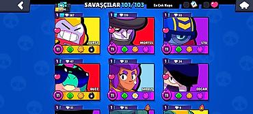 Другое: Brawl Stars hesabı – Syniox - Kupa yolu: 58 506 (ən yüksək 58 508) - — 7