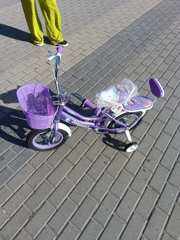Uşaq velosipedləri: Yeni İki təkərli Uşaq velosipedi 12", sürətlərin sayı: 1, Ünvandan götürmə — 29
