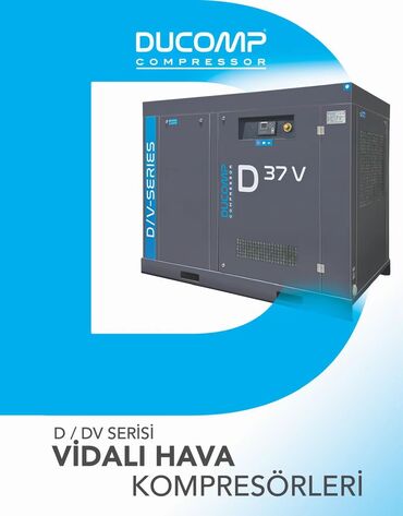 Kompressorlar: DUCOMP vidalı hava kompressorları – sənaye üçün etibarlı, yüksək — 8