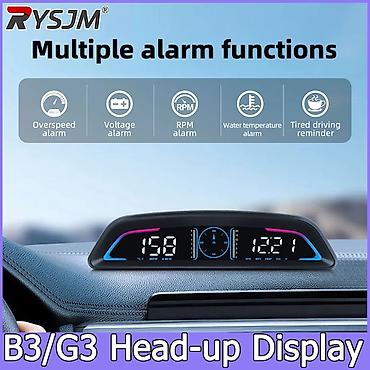 Avtoelektronika: Avtomobil üçün Universal HUD (Head-Up Display) Rəqəmsal Göstərici — 2