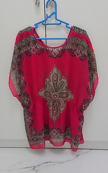 Pareo tipli çox gözel,ince,zerif,şifon köynek.Ölçü L,XL.Axici,serin lalafo.az -da Pareo tipli çox gözel,ince,zerif,şifon köynek.Ölçü L,XL.Axici,serin