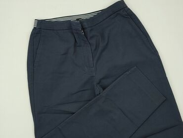 niebieska bluzki damskie: Material trousers, Zara, XL (EU 42), condition - Very good