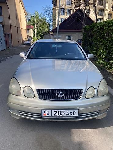 lexus sedan: Lexus GS: 2001 г., 3 л, Автомат, Газ, Седан — 3
