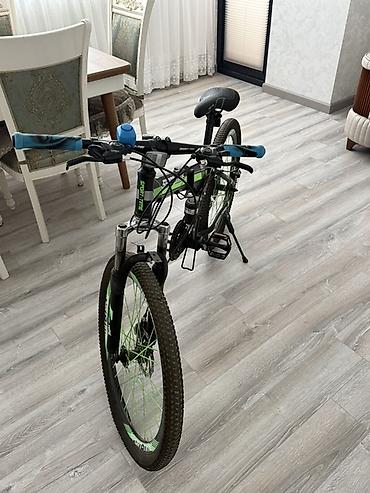 velosiped 2 ci əl: 26 lıqdır çox az müddət işlənmişdir heç bir problemi yoxdur üstündə — 2